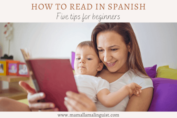 Read to child in Spanish beginners