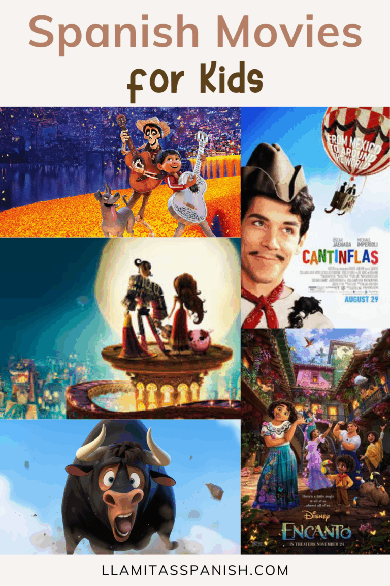 Authentic Spanish Movies for Kids - Llamitas Spanish.com