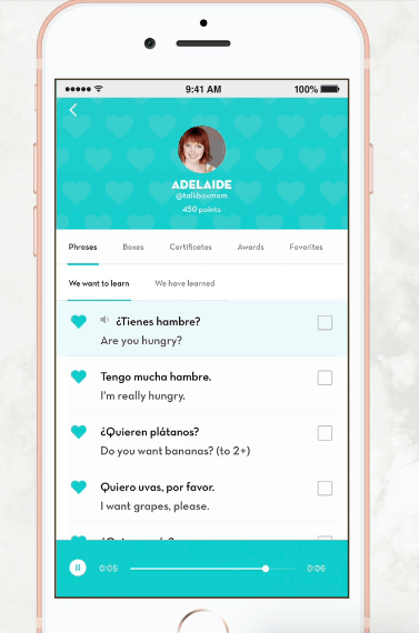 Talkbox.mom app