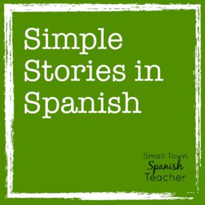 Simple stories in Spanish podcast