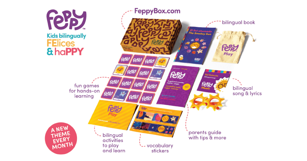 feppy box subscription box Spanish