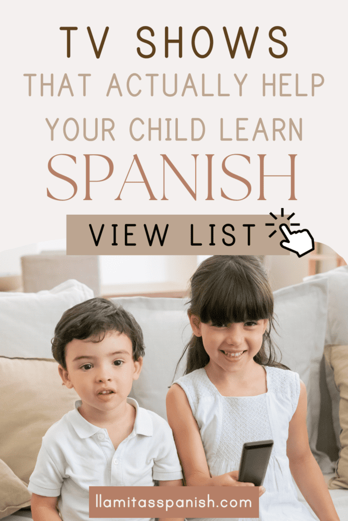 Kids TV shows Spanish