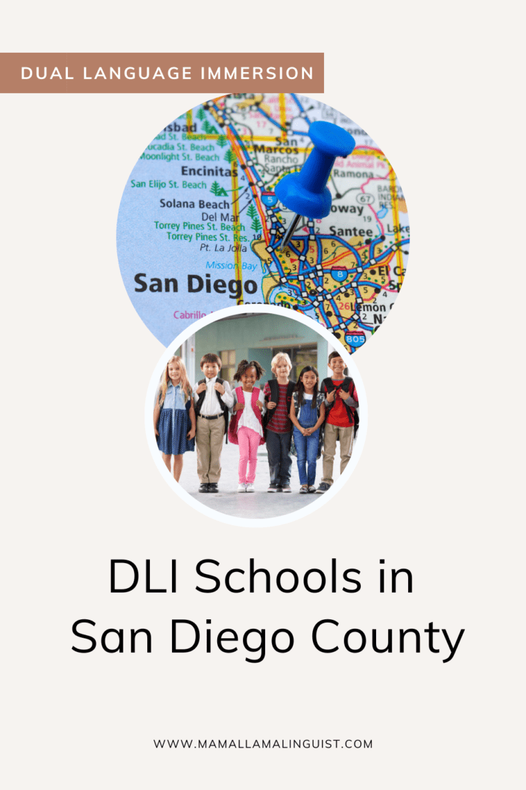 Dual Language Schools in San Diego County Llamitas