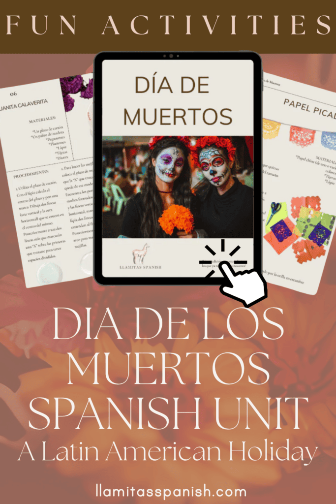 Day of the Dead Lesson & Activities Llamitas Spanish