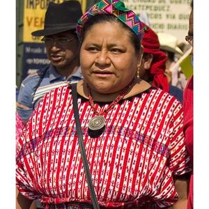 rigoberta menchu famous latina from Guatemala