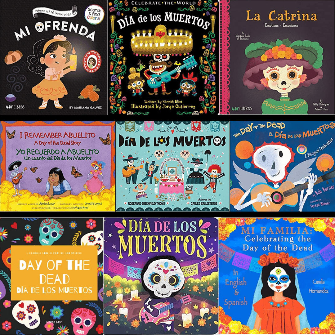 Spanish day of the dead books