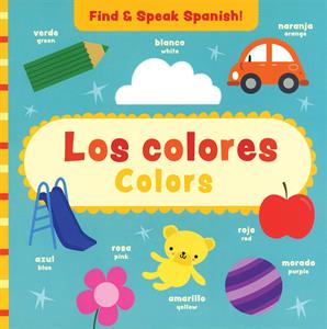 los colores colors book in Spanish