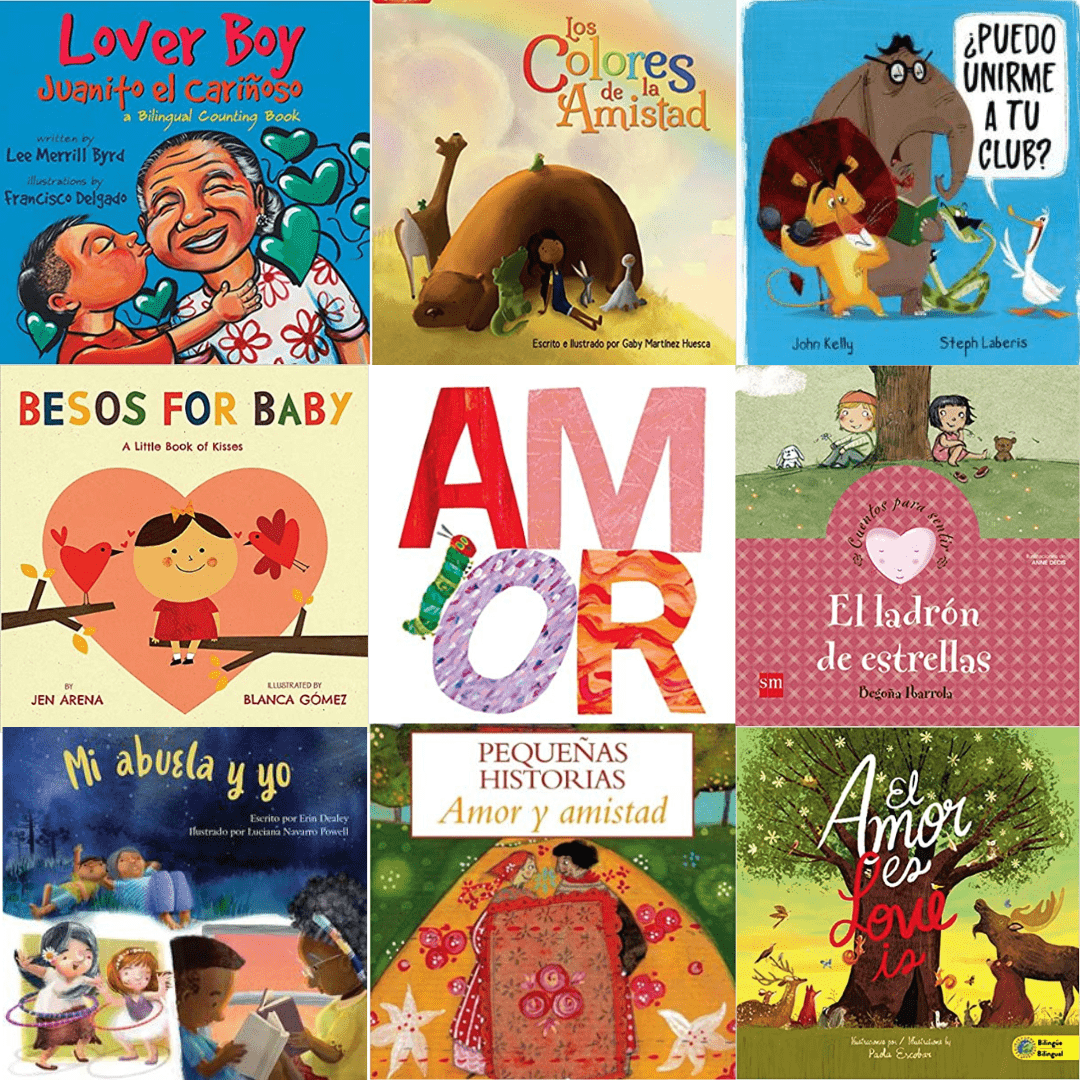 Spanish children's books about love and friendship