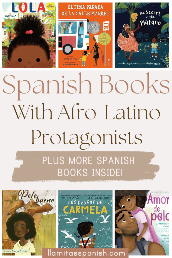 Spanish books with afro latinos