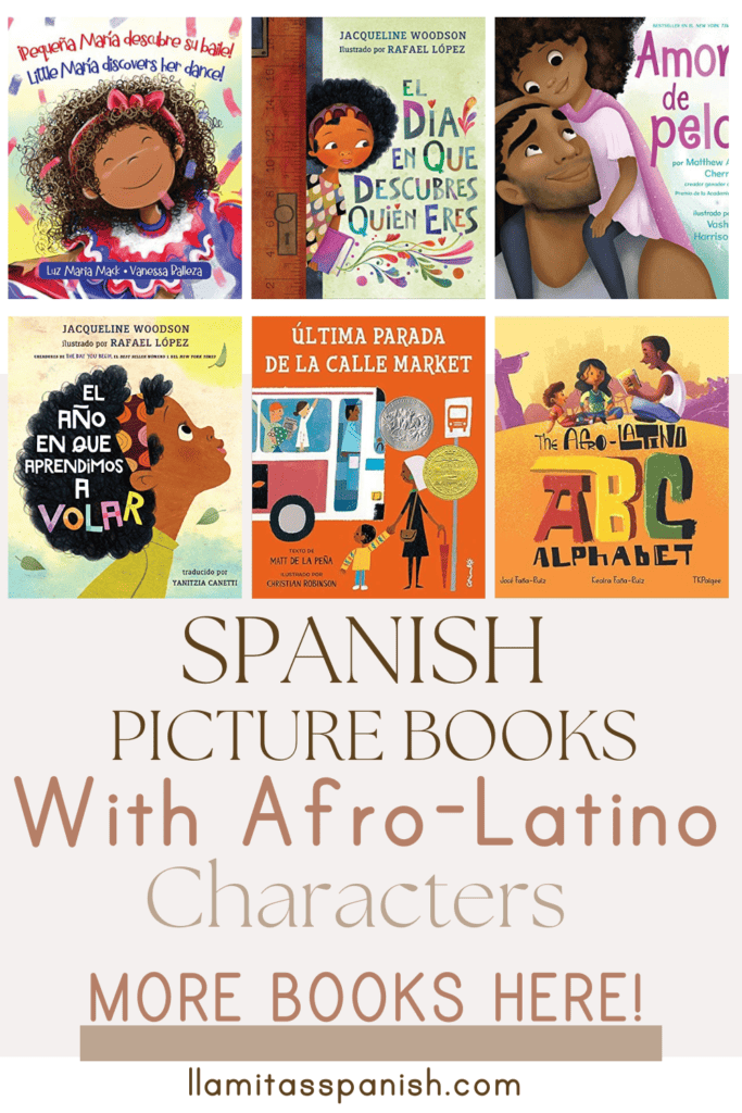 Spanish books with afro latino protagonists