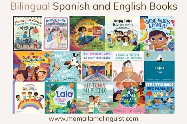 Bilingual Spanish and English books