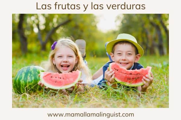 Fruit and vegetables in Spanish
