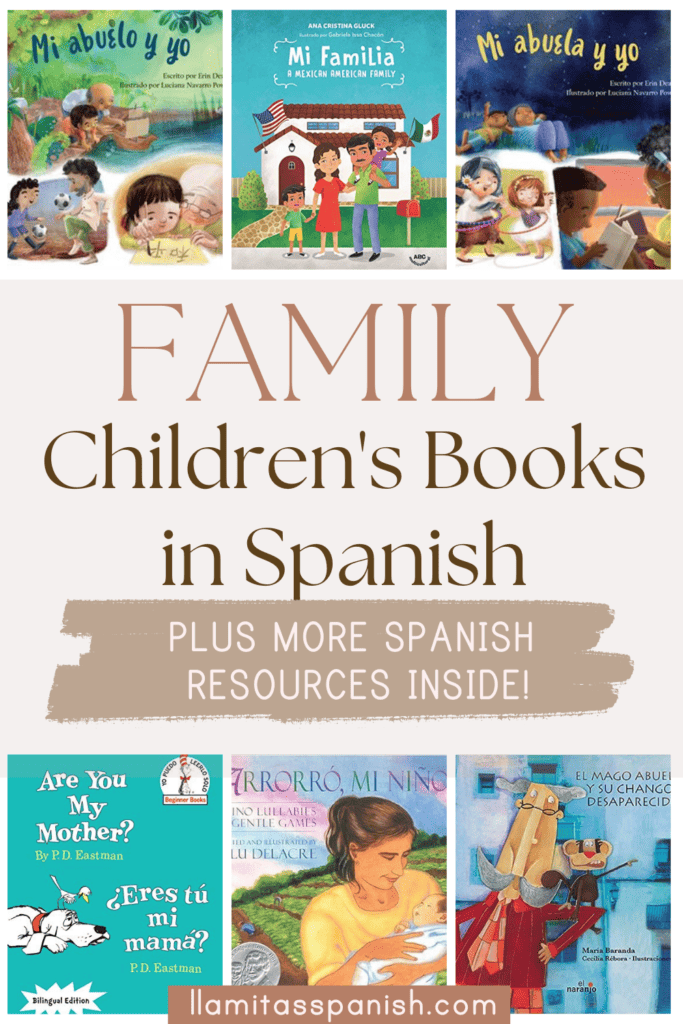 Books about family in Spanish