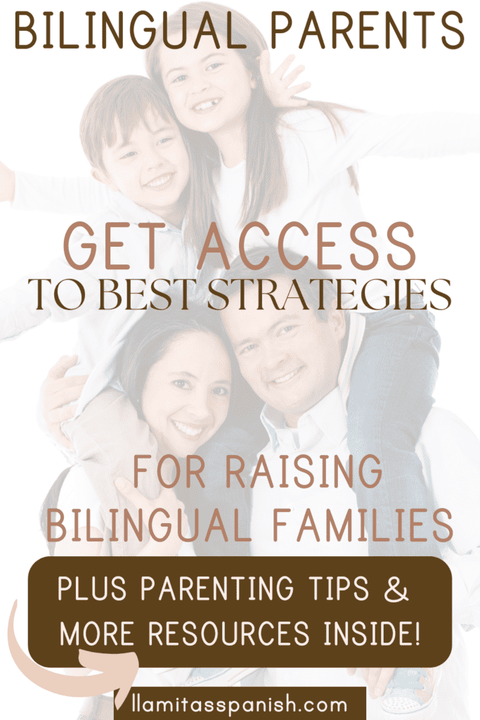Raising a Bilingual Family Llamitas Spanish