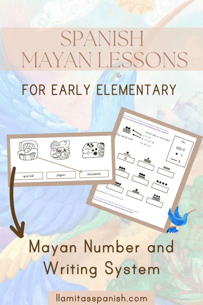 Spanish Mayan lessons samples