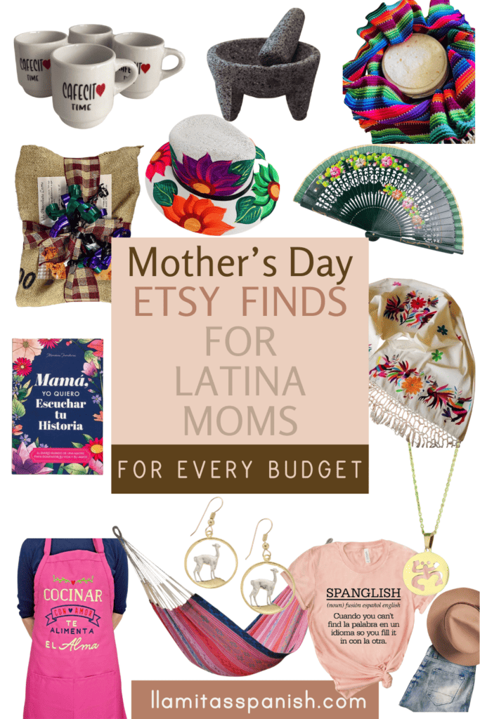 Etsy gifts for Latina Moms