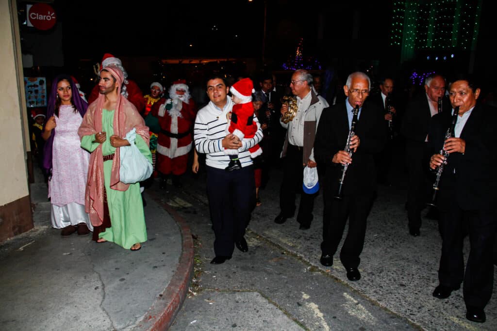 Las posadas in Guatemala