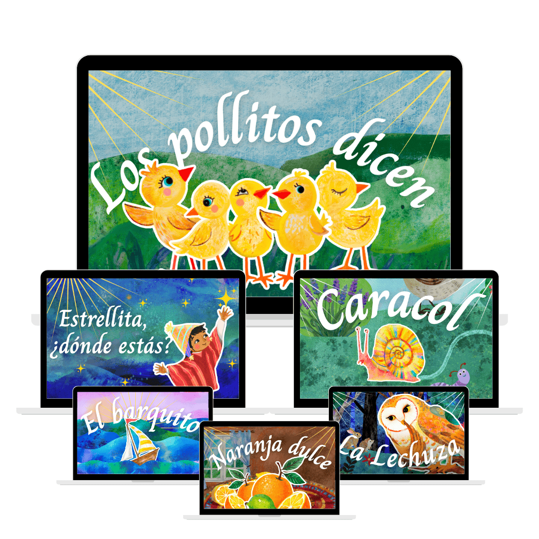 Thumbnails of the level 1 video songs