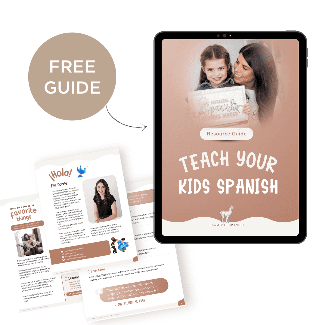 Teach your kids Spanish