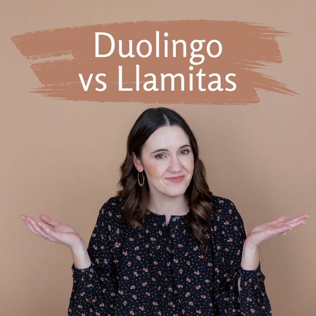 Duolingo vs Llamitas Spanish