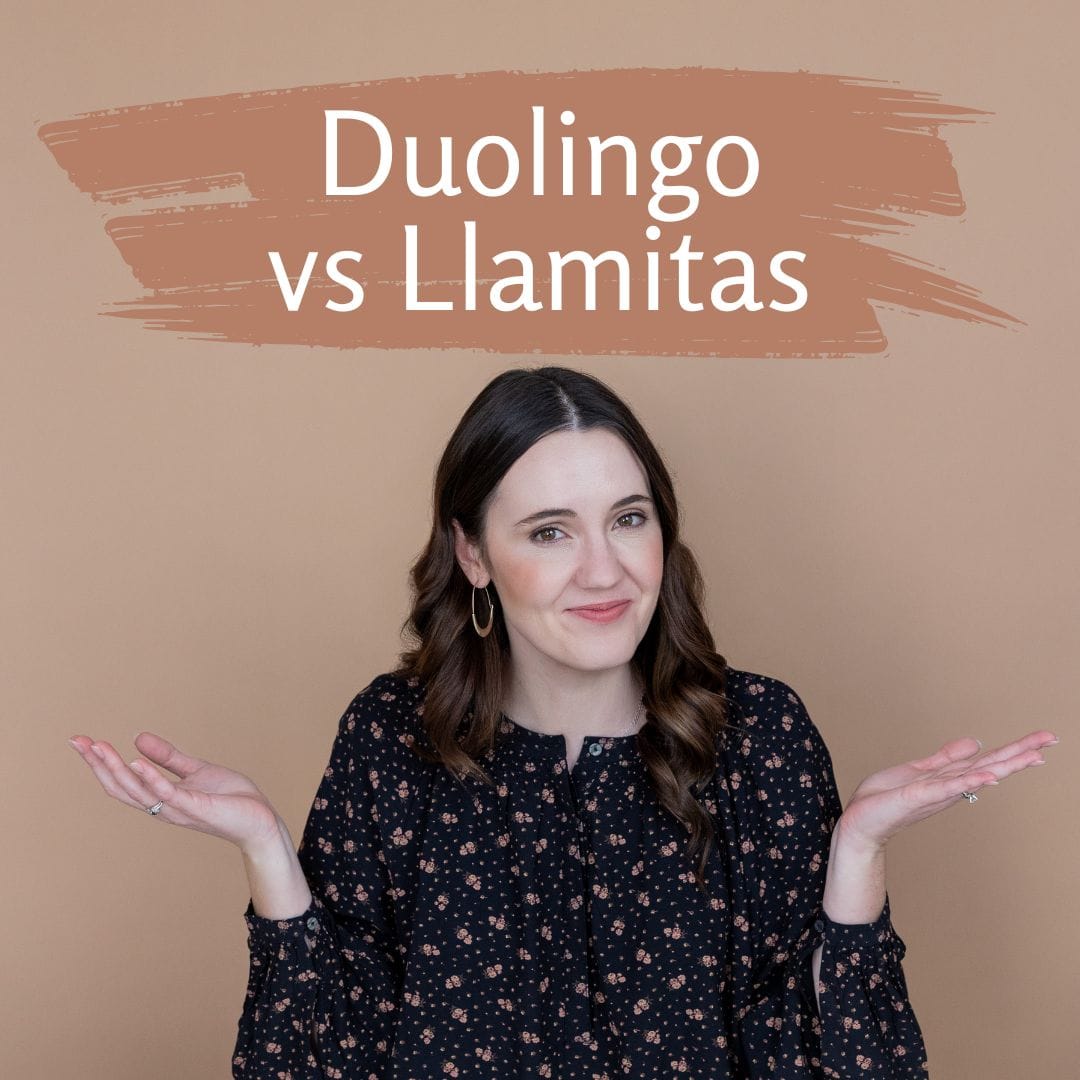 Duolingo vs Llamitas Spanish